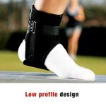 Adjustable ACE Ankle Brace with Side Stabilizers