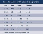 Breg Large Lace-Up Ankle Brace with Stays
