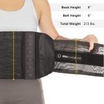 Adjustable Lumbar Pain Brace for Back Support