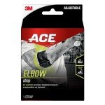 Adjustable ACE Tennis Elbow Strap - Black
