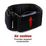 Adjustable ACE Tennis Elbow Strap - Black