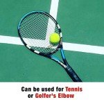 Adjustable ACE Tennis Elbow Strap - Black