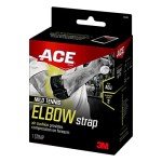 Adjustable ACE Tennis Elbow Strap - Black