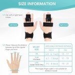 Adjustable Trigger Finger Splint for Hand Support