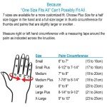 Cool Comfort Right Thumb CMC Splint, Small Size