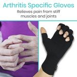 Fingerless Compression Gloves for Arthritis Relief