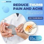 FORTEMOTUS Adjustable CMC Thumb Brace for Pain Relief