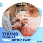 FORTEMOTUS Adjustable CMC Thumb Brace for Pain Relief