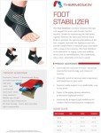 Foot Stabilizer Brace for Mid-Foot Support, Medium