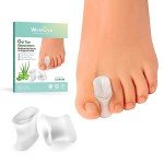 Welnove 12-Pack Gel Toe Separators and Spacers