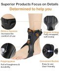 Upgraded AFO Drop Foot Brace with Airbag Support