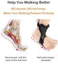 Upgraded AFO Drop Foot Brace with Airbag Support