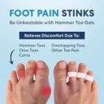 Hammer Toe Gel Cushions - 2 Pairs
