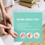 Welnove 12-Pack Gel Toe Separators and Spacers