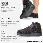 Lightweight Closed Toe Walking Shoe for Recovery