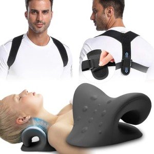 Neck Stretcher and Posture Corrector for Pain Relief
