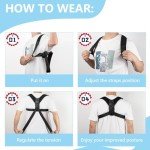 Adjustable Posture Corrector for Back and Neck Relief