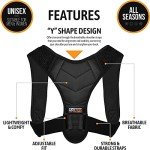 Adjustable Posture Corrector Upper Back Brace
