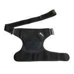 Adjustable Shoulder Brace for Injury Relief (Black)