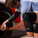 Copper Fit Freedom Knee Compression Sleeve, Black, X-Large