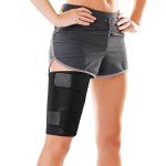 Adjustable Thigh Compression Sleeve with Non-Slip Support