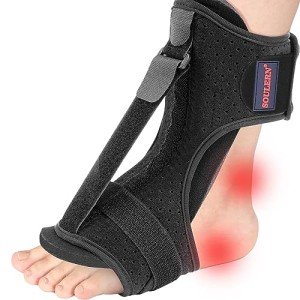Adjustable Night Splint for Plantar Fasciitis Relief