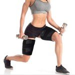 Adjustable Thigh Compression Sleeve for Injury Support