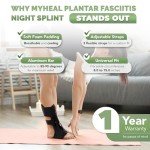 Plantar Fasciitis Night Splint with Adjustable Straps