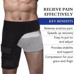 Sciatica Pain Relief Hip Brace - Black