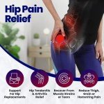 Sciatica Pain Relief Hip Brace - Black
