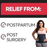 Post-Surgery Abdominal Binder for Tummy Support