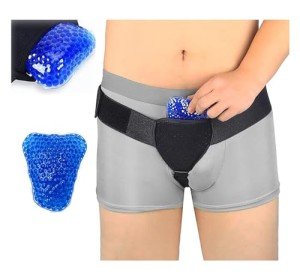Adjustable Hernia Support Belt with Removable Pads