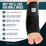 Adjustable Lace-Up Ankle Brace for All Ages