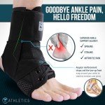 Adjustable Lace-Up Ankle Brace for All Ages