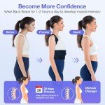 Kepwaa Adjustable Posture Corrector and Back Support