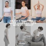 Pink Women's Back Posture Corrector for Pain Relief