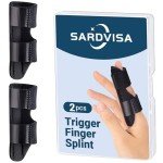 Trigger Finger Splint Brace - 2 Pack Support