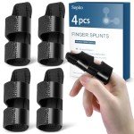 4-Piece Finger Splint Set for Support & Stabilization
