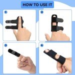 Universal Trigger Finger Splint Brace (2 Pack)