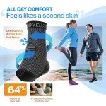 Foot & Ankle Compression Brace Socks for Relief