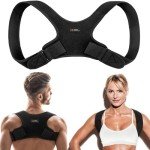 Copper Compression Adjustable Posture Corrector Brace