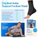 Foot & Ankle Compression Brace Socks for Relief