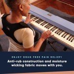 Copper Compression Adjustable Posture Corrector Brace