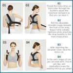 Adjustable Posture Corrector Back Brace for Pain Relief