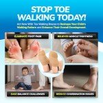 Pediatric Toe Walking Socks for Kids (M - Beige)