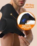 Adjustable Shoulder Brace for Pain Relief & Support