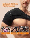 Adjustable Shoulder Brace for Pain Relief & Support