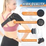 Adjustable Shoulder Brace for Pain Relief - Black