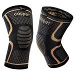 Copper Knee Braces for Pain Relief (2-Pack)