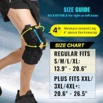 Adjustable Hinged Knee Brace for Pain Relief